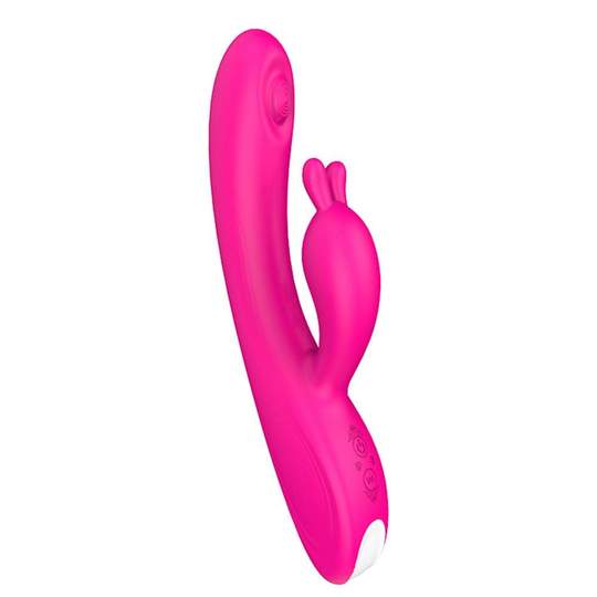 Dual Motor 9X9 Modes Flapping Clitoris G-Spot Rabbit Vibrator - Lusty Time