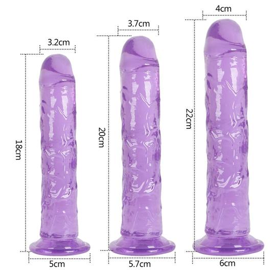 Erotic Soft Jelly Anal Dildo - Lusty Time