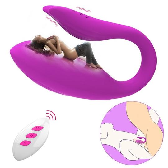 Mermaid Wireless Remote Control Couple Vibrator - Lusty Time