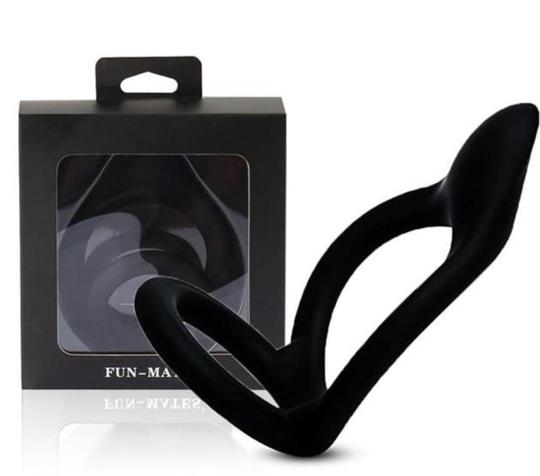 Ejaculation Lock Silicone Penis Ring - Lusty Time