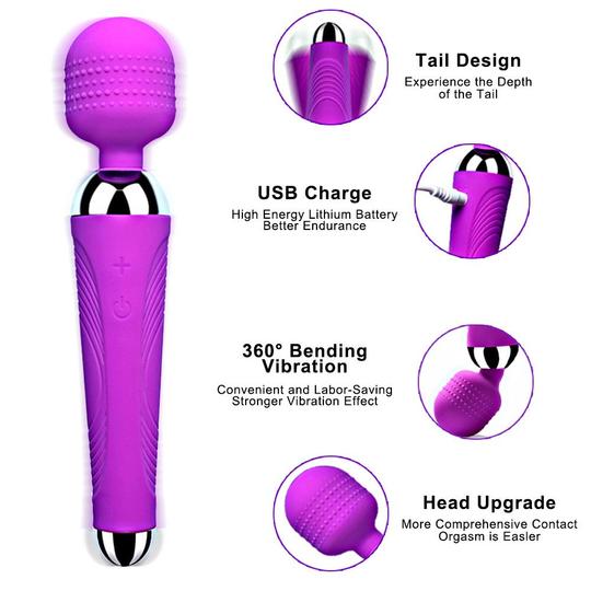 Magic Wand Vibrator - Lusty Time