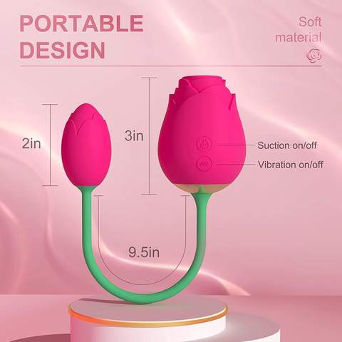 ROSE EGG Vibrator - Lusty Time