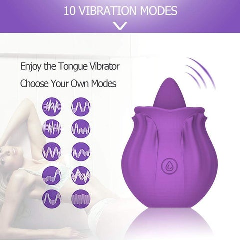 TULIP Mini Tongue Clit Licker Vibrator