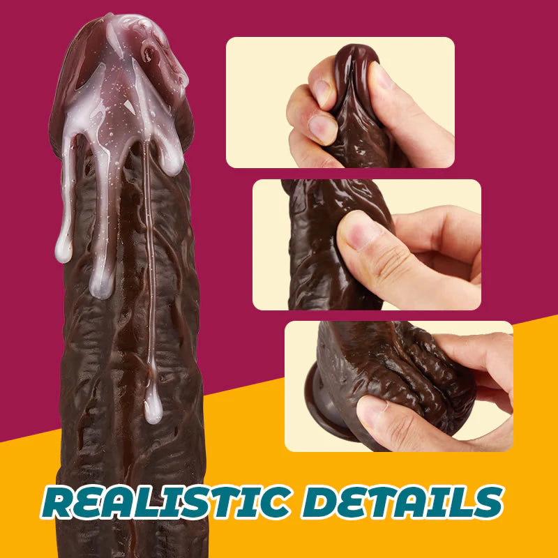 JOI 9 Vibrating 3 Telescoping Swing Realistic Dildo Vibrator 8.86 INCH - Lusty Time